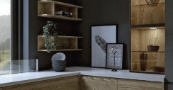 мебель для кухни со шпоном фото